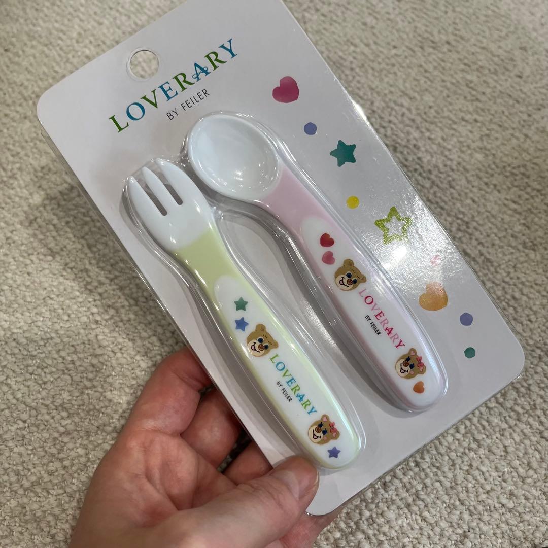 【新品　未開封】FEILER ストローマグ、お茶碗、クリップ、スプーンフォーク