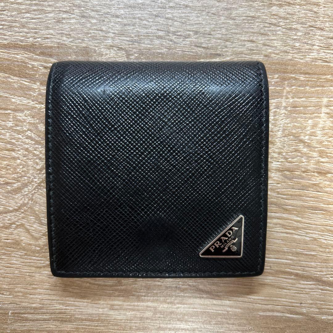 PRADA プラダ ケース 2MM002 QHH メンズ レザー 小銭入れ