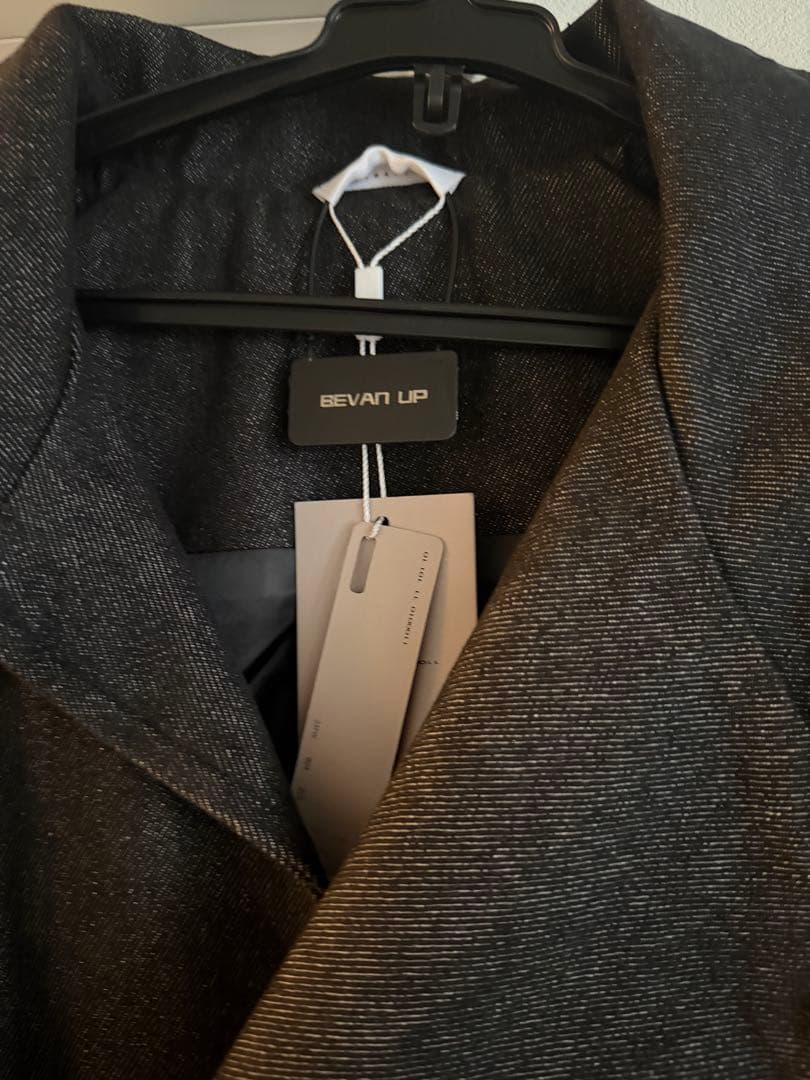 タグ付き　Bevan up デニム変形ジャケット　2way