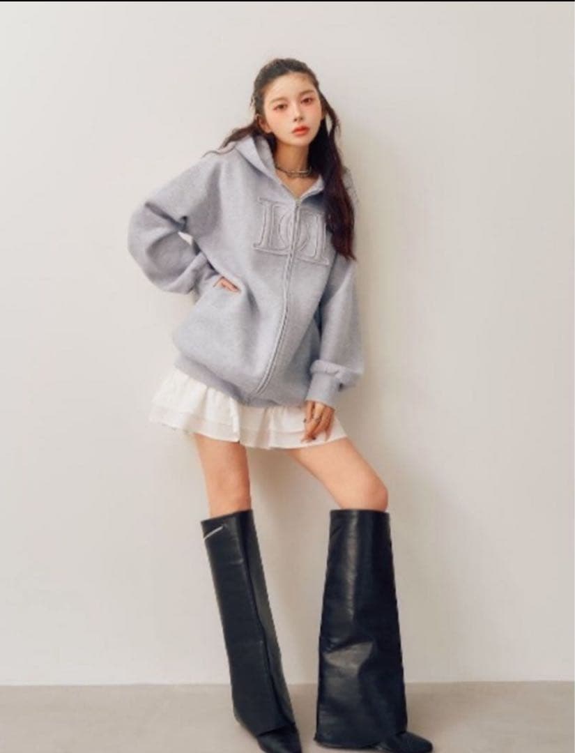 Darich☆アップリケDDロゴパーカー新品未使用タグ付き未開封