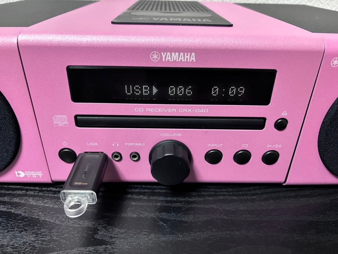 ヤマハ CRX-040 CDコンボ リモコン付き