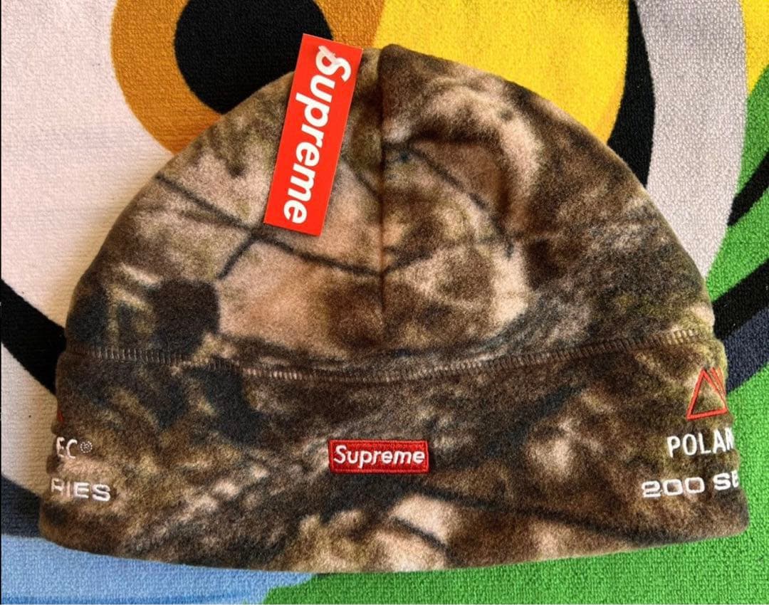 Supreme Polartec Series フリースビーニー ツリーカモ