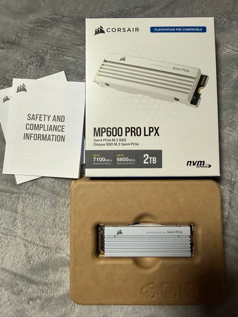 内蔵型SSD Corsair MP600 PRO LPX 2TB SSD