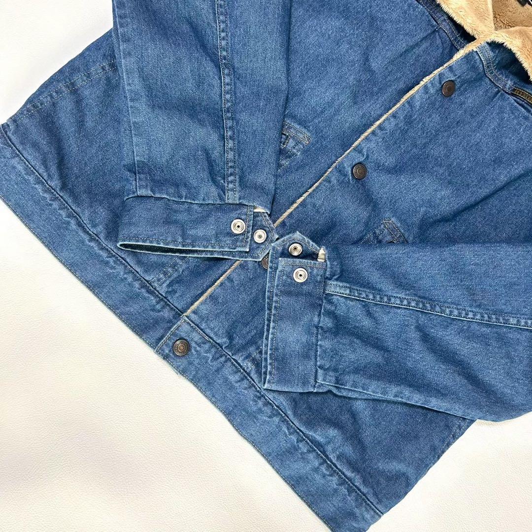 HYSTERIC GLAMOUR ヒステリックグラマー ボアデニムジャケット L