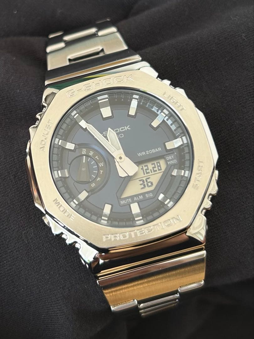 【新品未使用】G-SHOCK GM-2100D-2BJF フルメタル