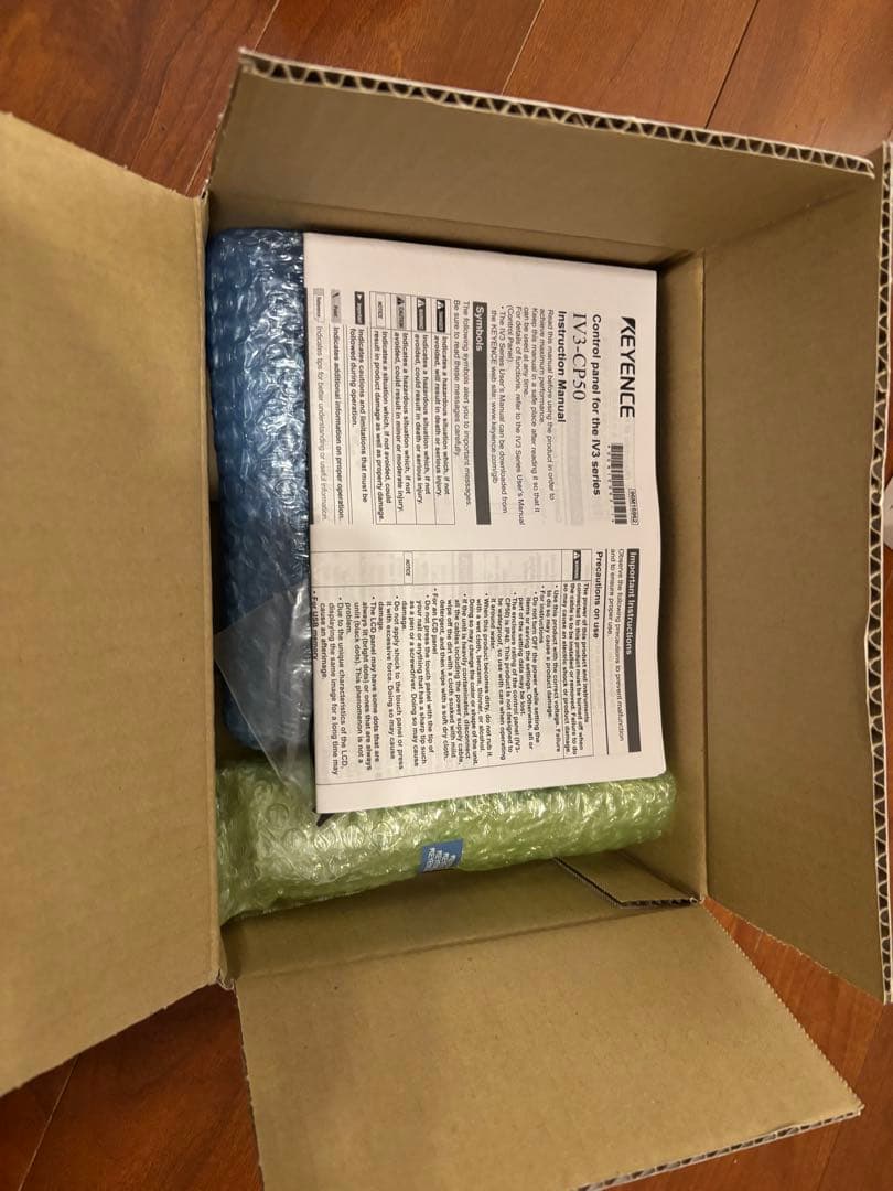 【新品未使用】KEYENCE IV3-CP50 タッチパネル　2台