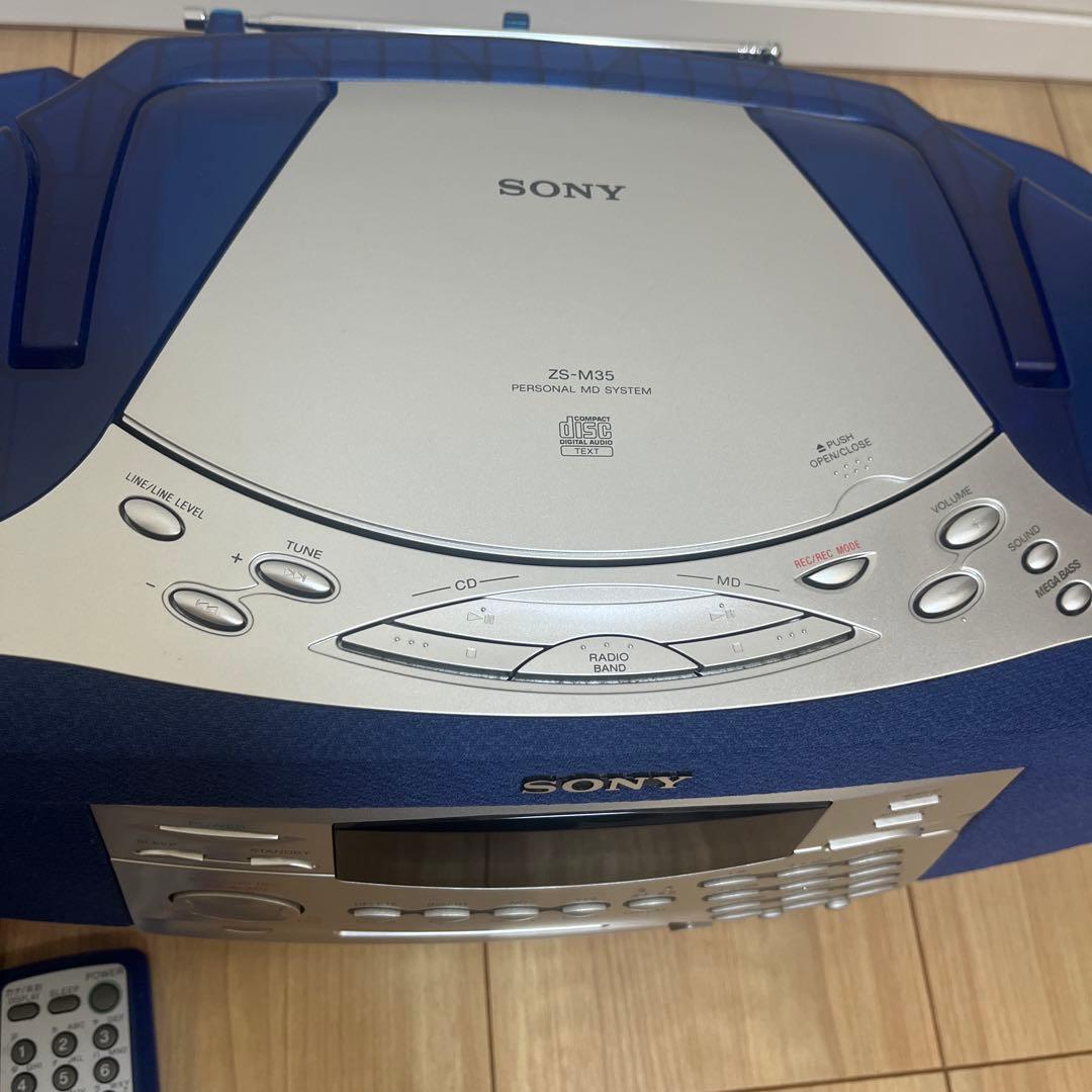 SONY ZS-M35 パーソナルMD システム