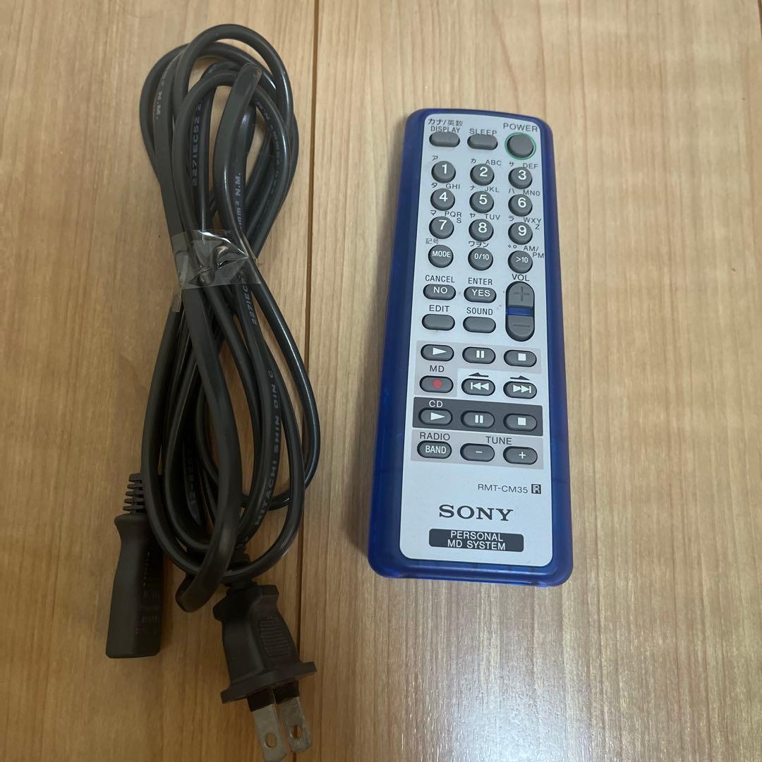 SONY ZS-M35 パーソナルMD システム