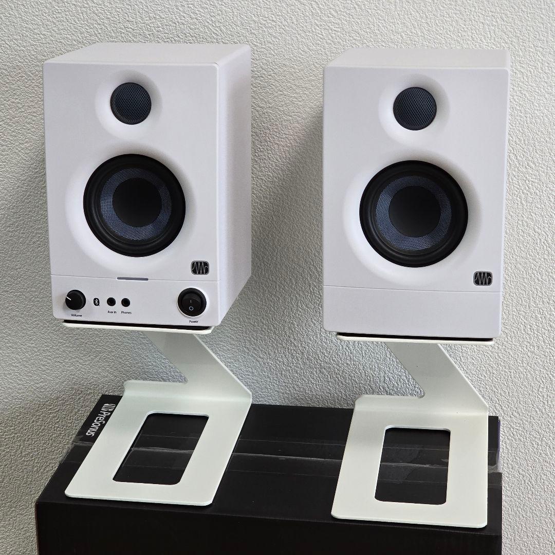 PreSonus プリソナス Eris3.5BT WHITE 2nd スタンド付