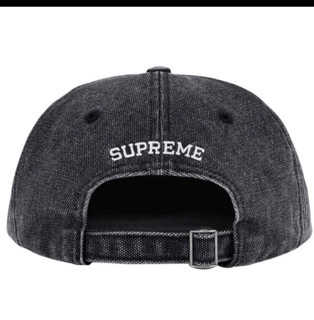 SUPREME ブラックキャップ Sロゴ
