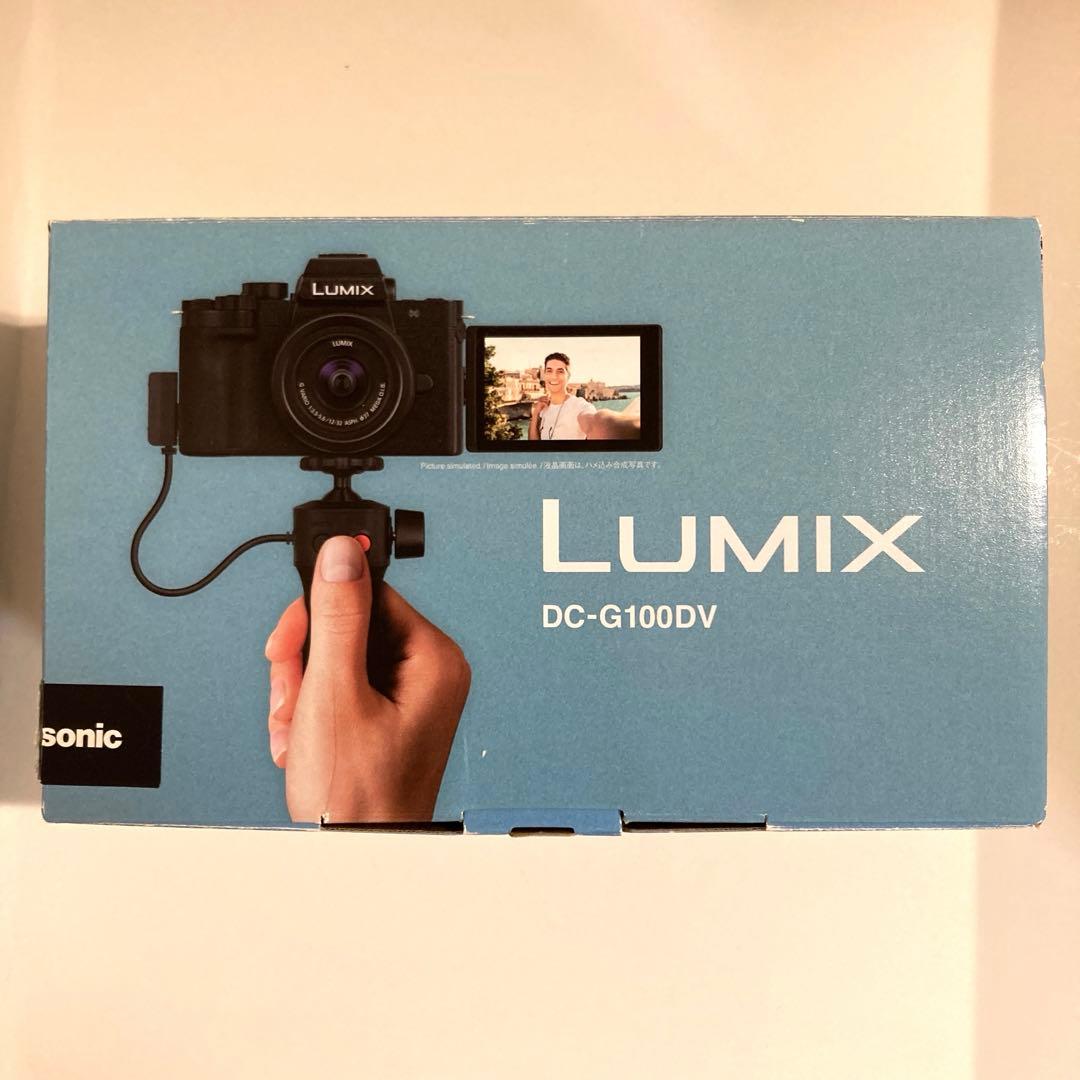 LUMIX DC-G100D Vキット標準ズーム+トライポッドクリップ