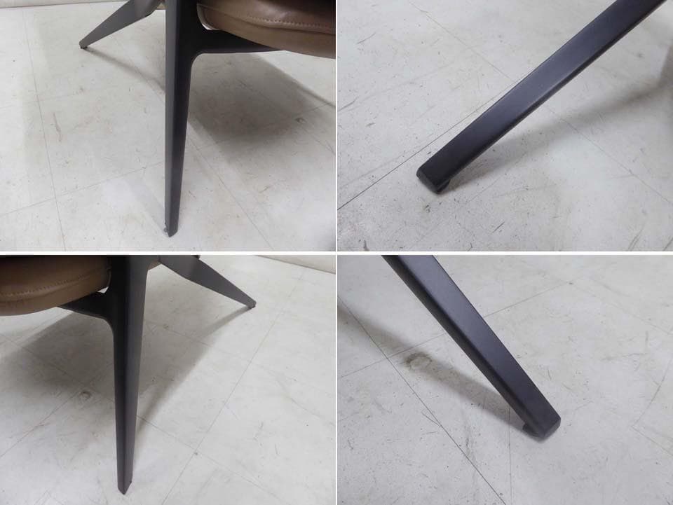 展示品 超美品■Cassina■396 P22 本革 ラウンジチェア