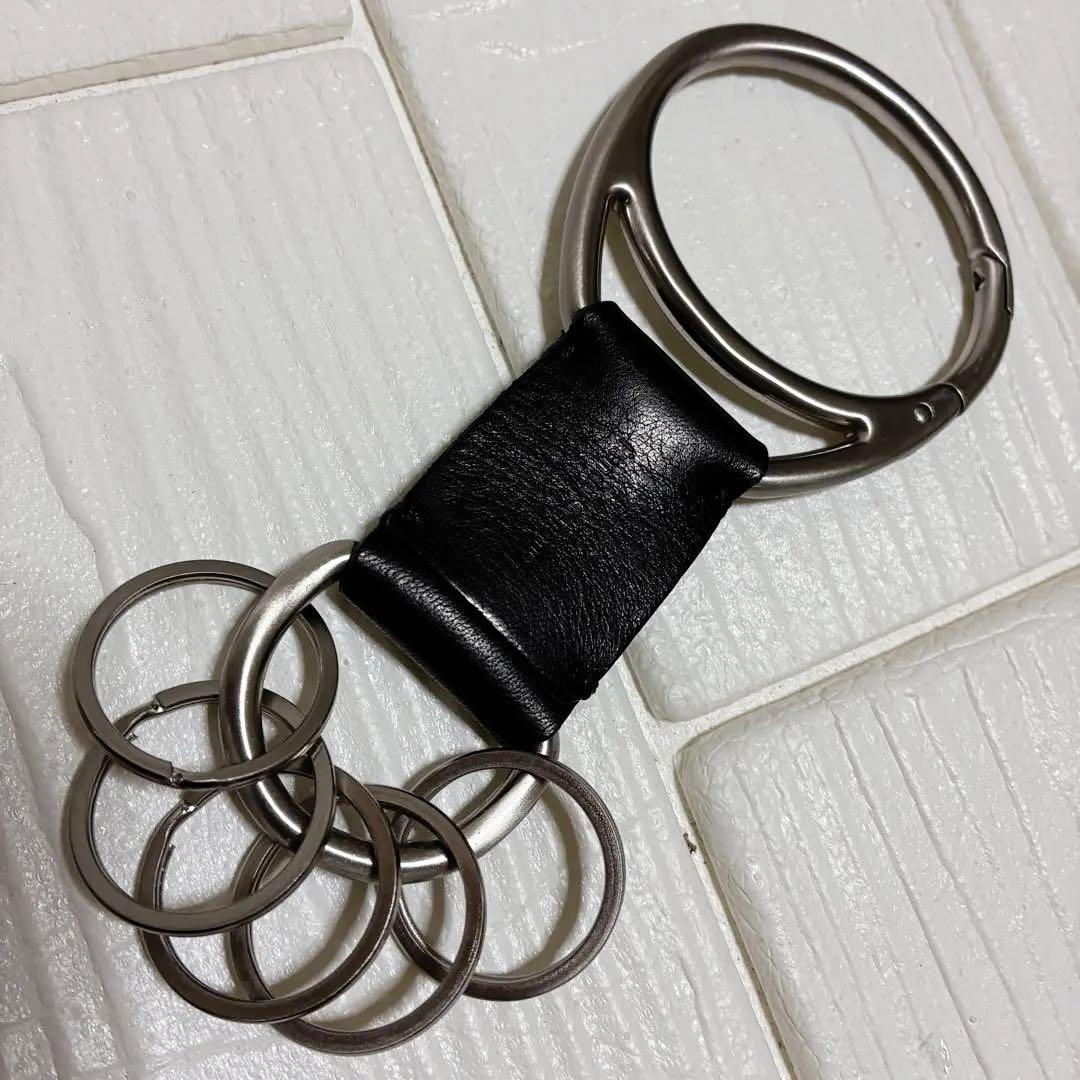 エンダースキーマ(Hender Scheme)キーホルダー カラビナ　ブラック