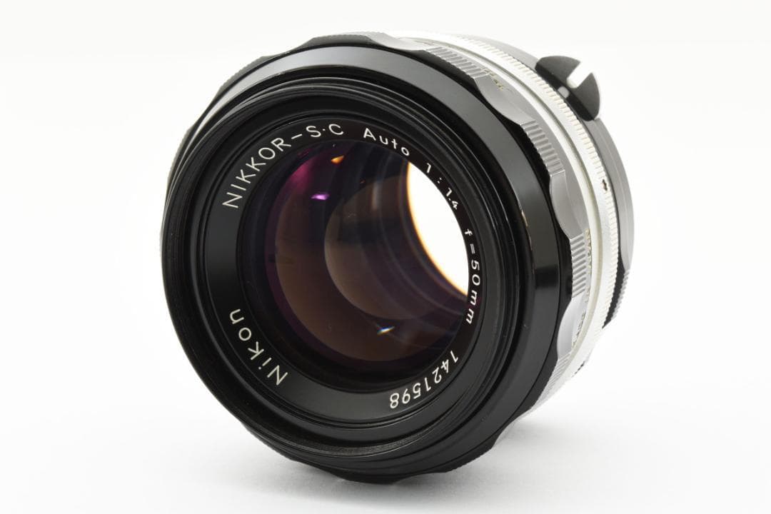 超美品 NIKON NIKKOR-S.C Auto 50mm f1.4 C860