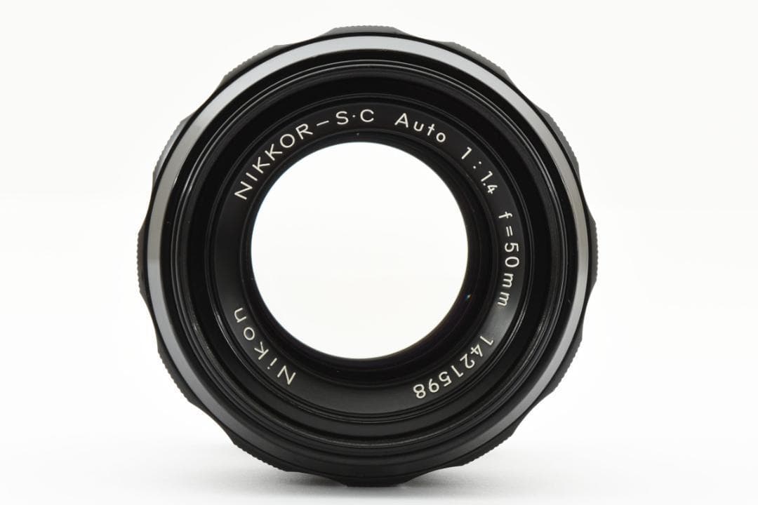 超美品 NIKON NIKKOR-S.C Auto 50mm f1.4 C860