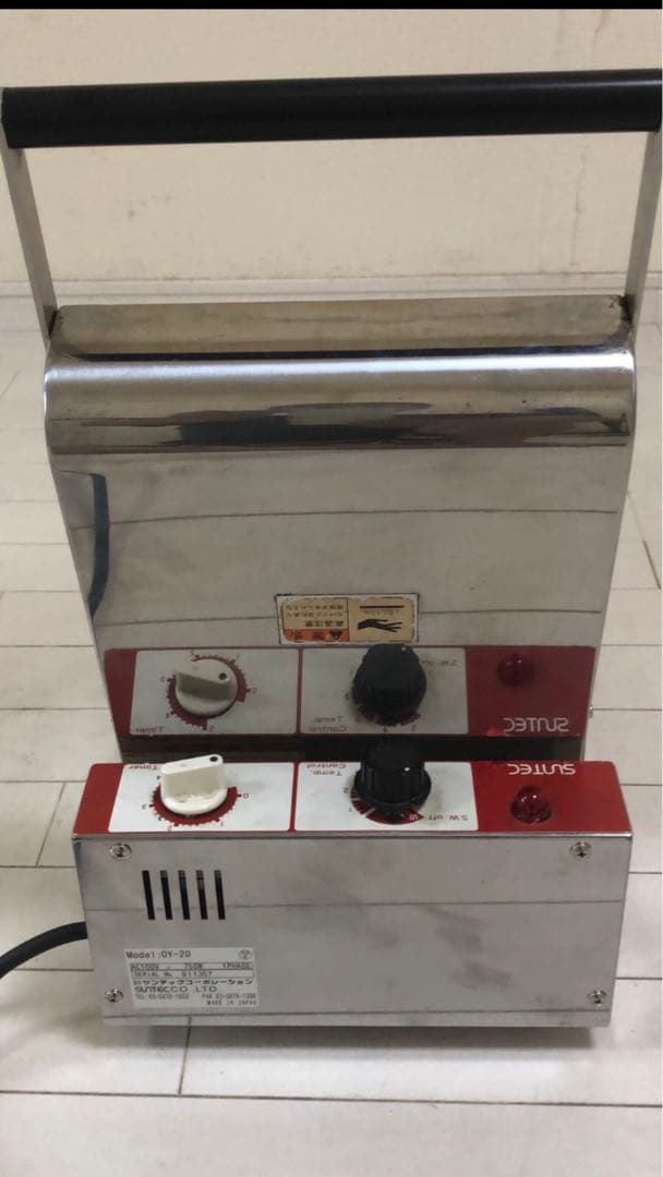 サンテックワッフル　ベビーカステラ機　たい焼き機　マルゼンガスフライヤー　のぼり