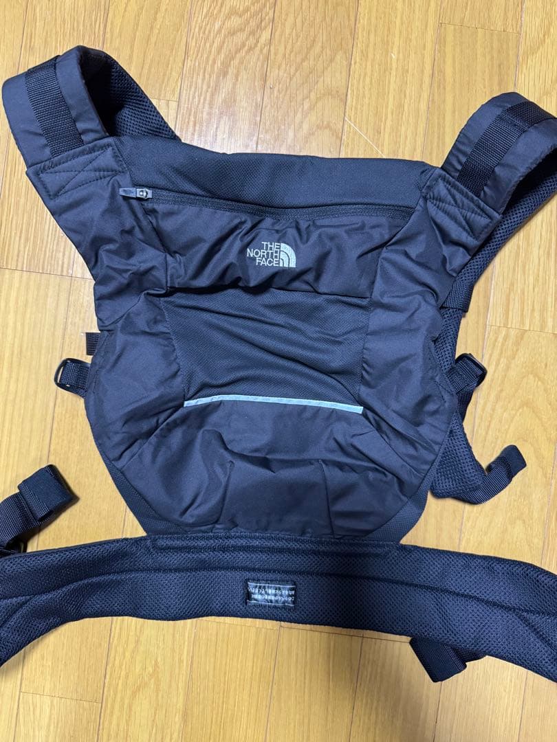 【美品】ノースフェイス 抱っこ紐 ブラック NMB82150 説明書付き 正規品