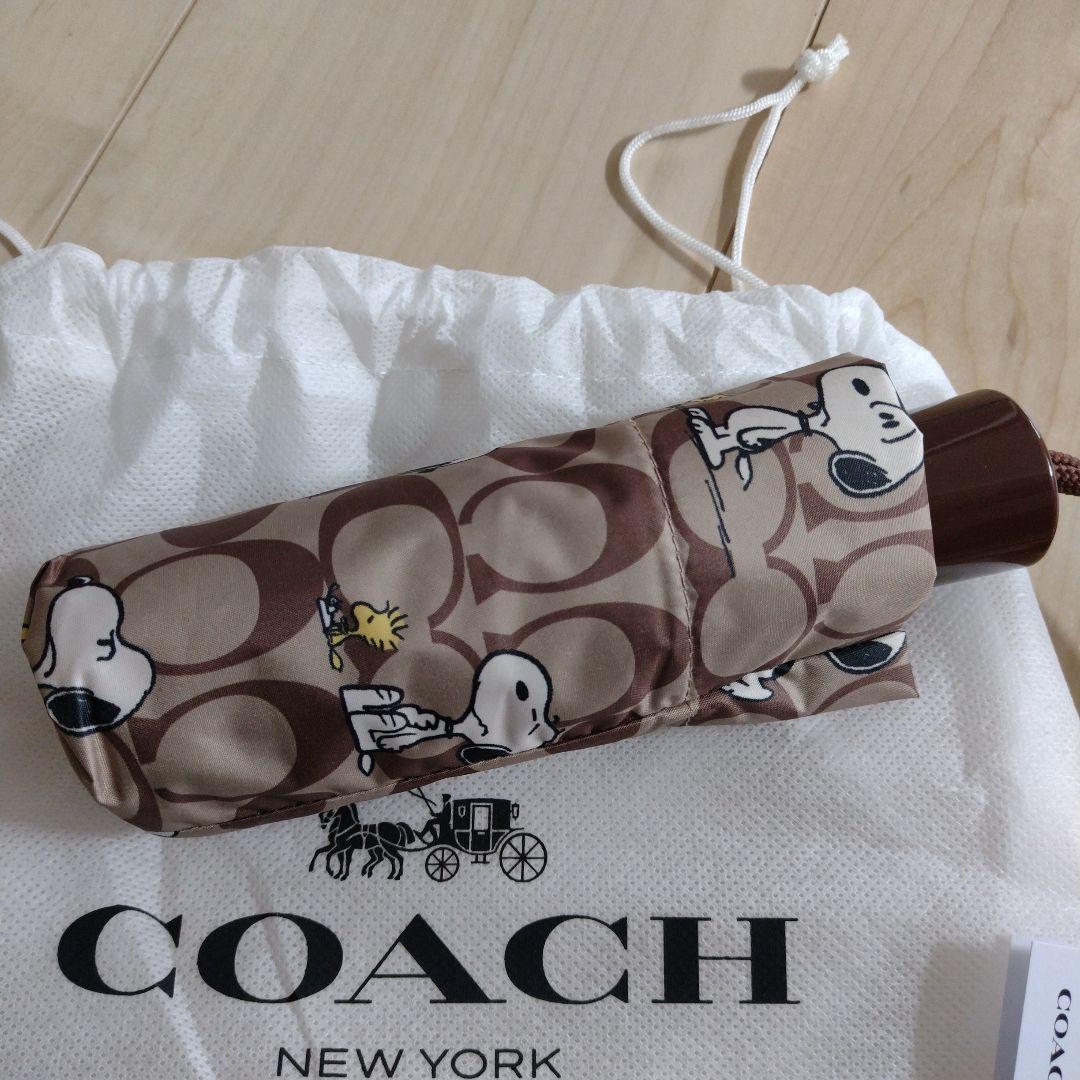 コーチ　傘　スヌーピー