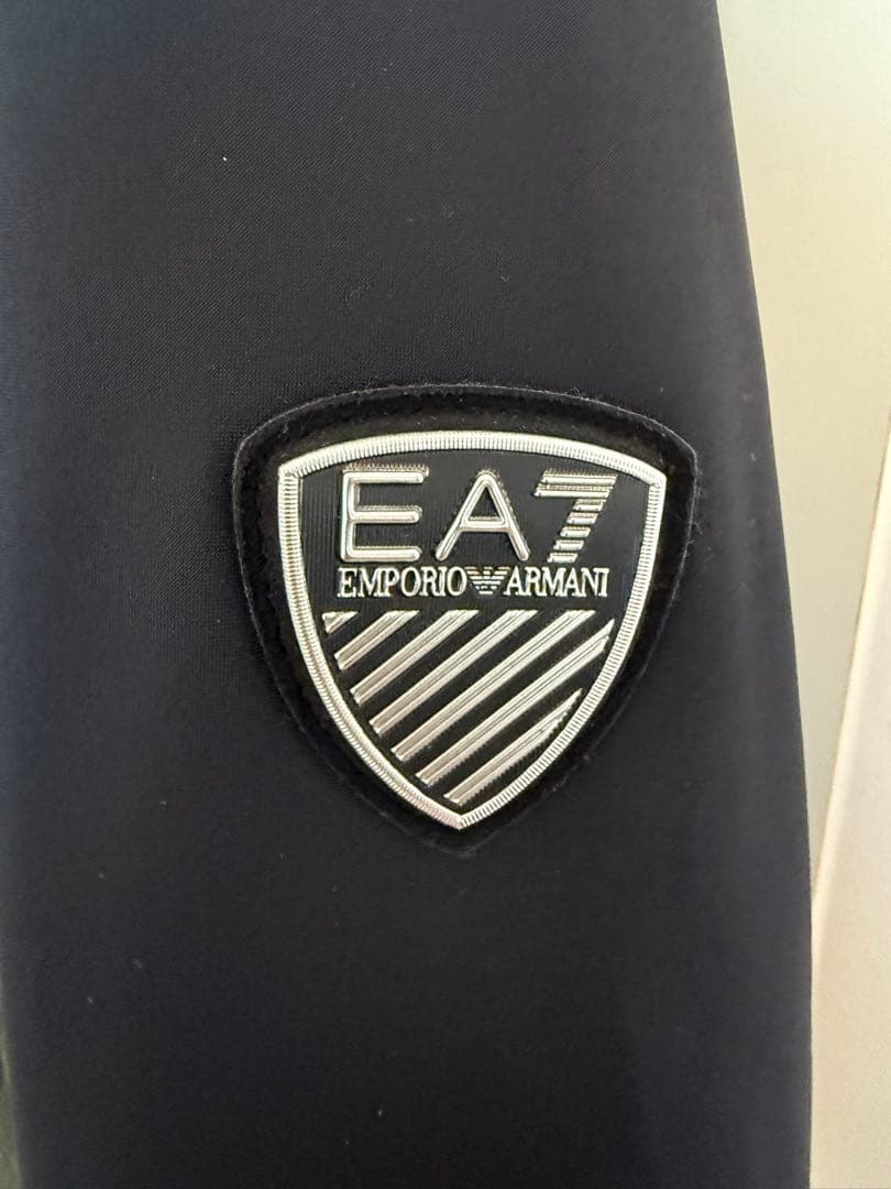 EA7 EMPORIO ARMANI 中綿ロングパーカー モッズコート風Lサイズ