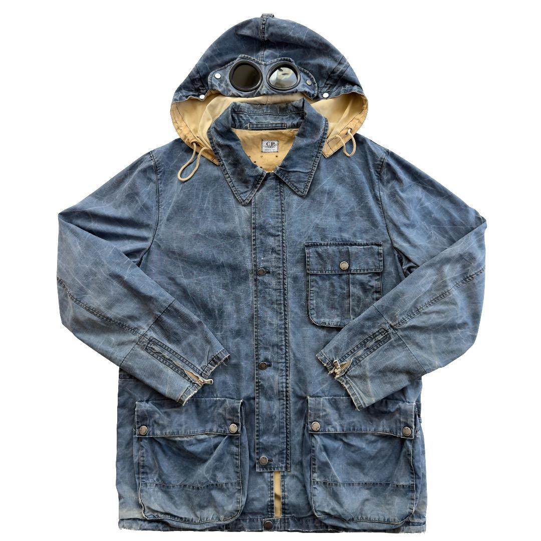 【Vintage】C.P.COMPANY ミッレミリアジャケット 52 ブルー