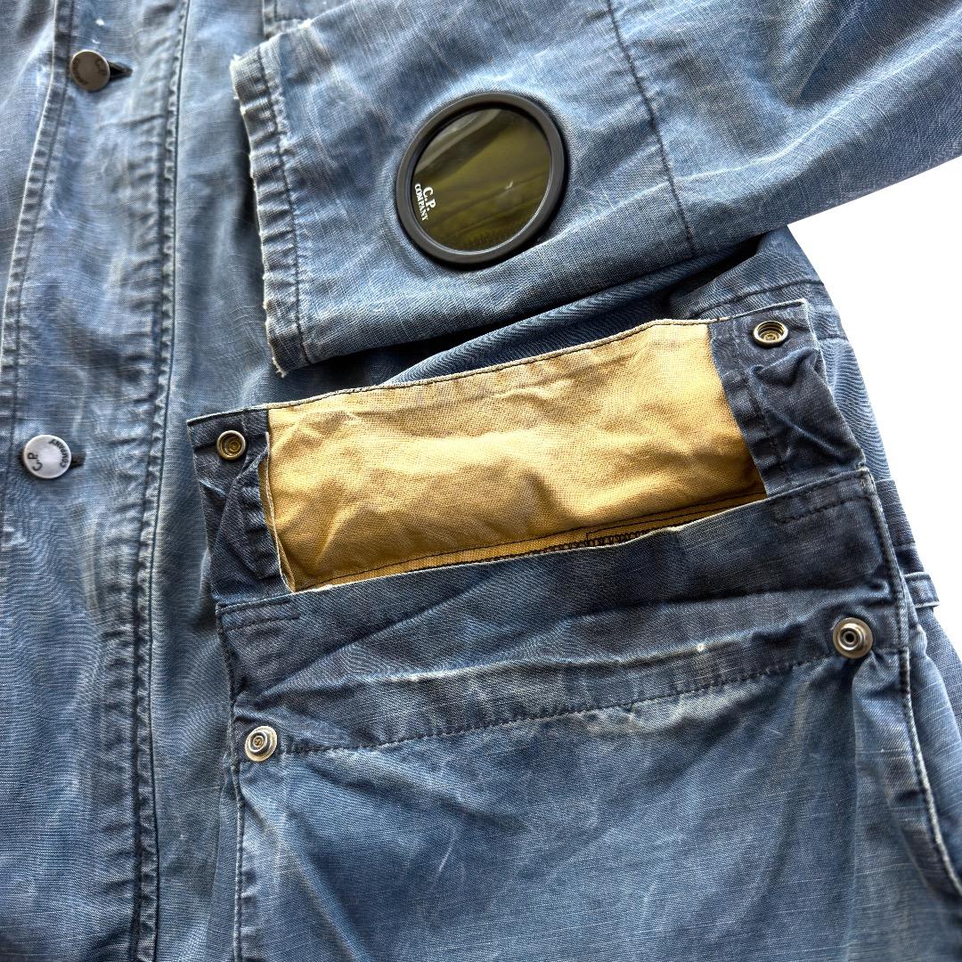【Vintage】C.P.COMPANY ミッレミリアジャケット 52 ブルー