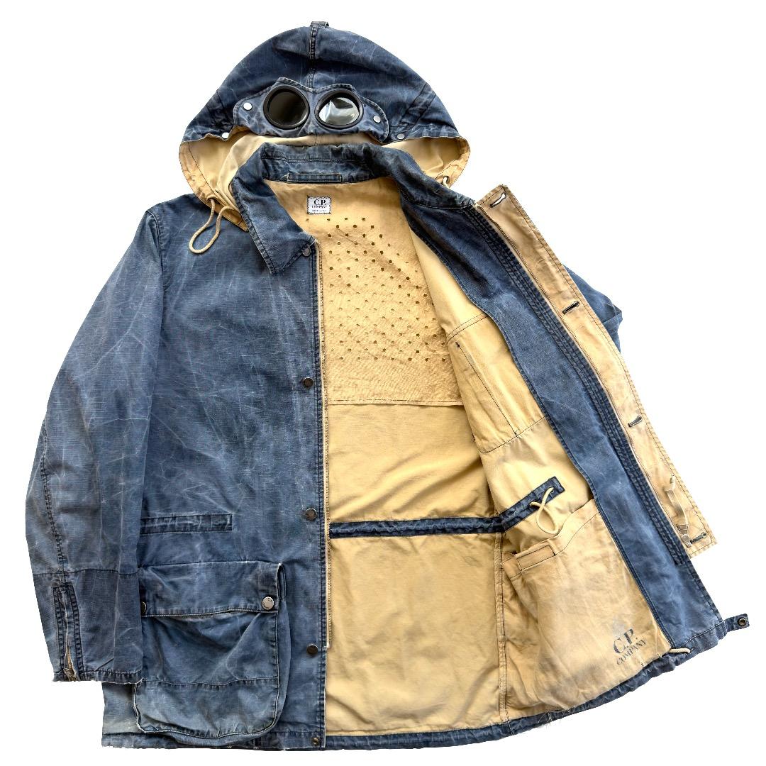 【Vintage】C.P.COMPANY ミッレミリアジャケット 52 ブルー
