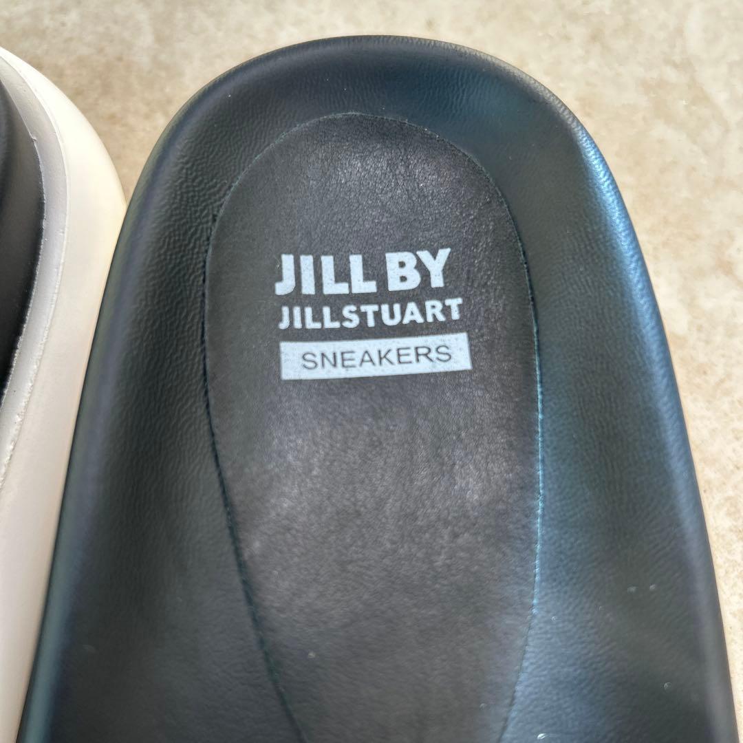 JILL BY JILLSTUART ブラックリボンサンダル