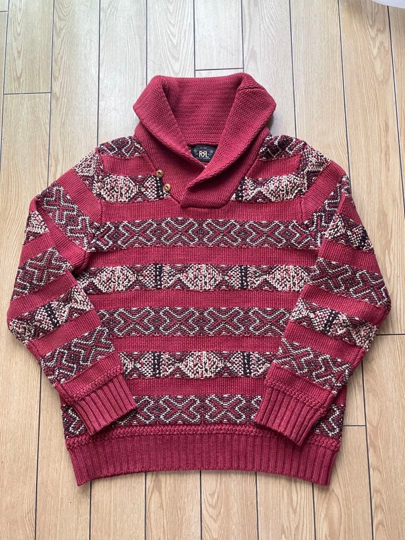 RRLインターシャニット セーター S