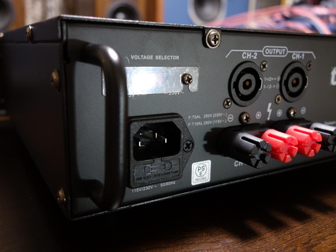 美品　パワーアンプ　thomann S-150mk2　完動品