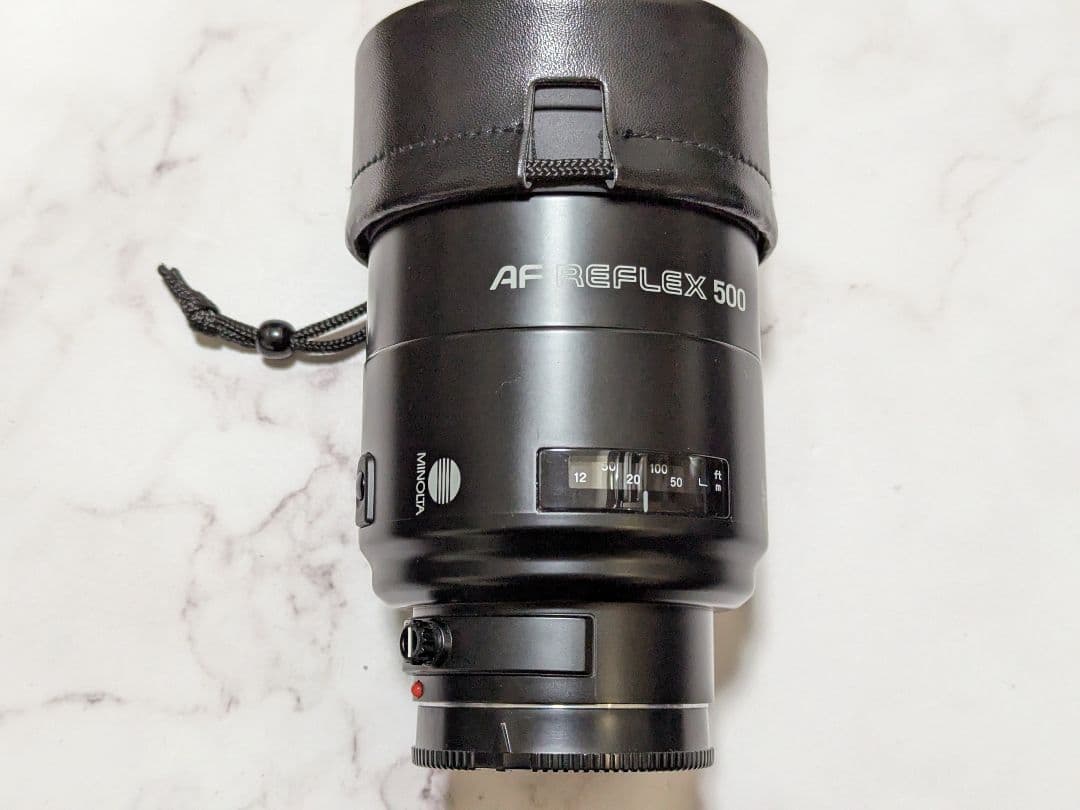 MINOLTA AF REFLEX 500 ミラーレンズ