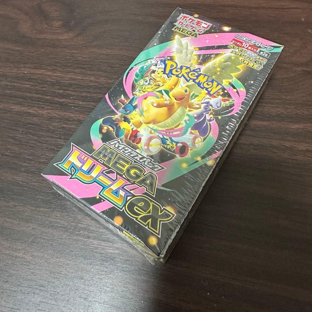 ポケモンカード　シュリンク付き　MEGAドリームex 1box