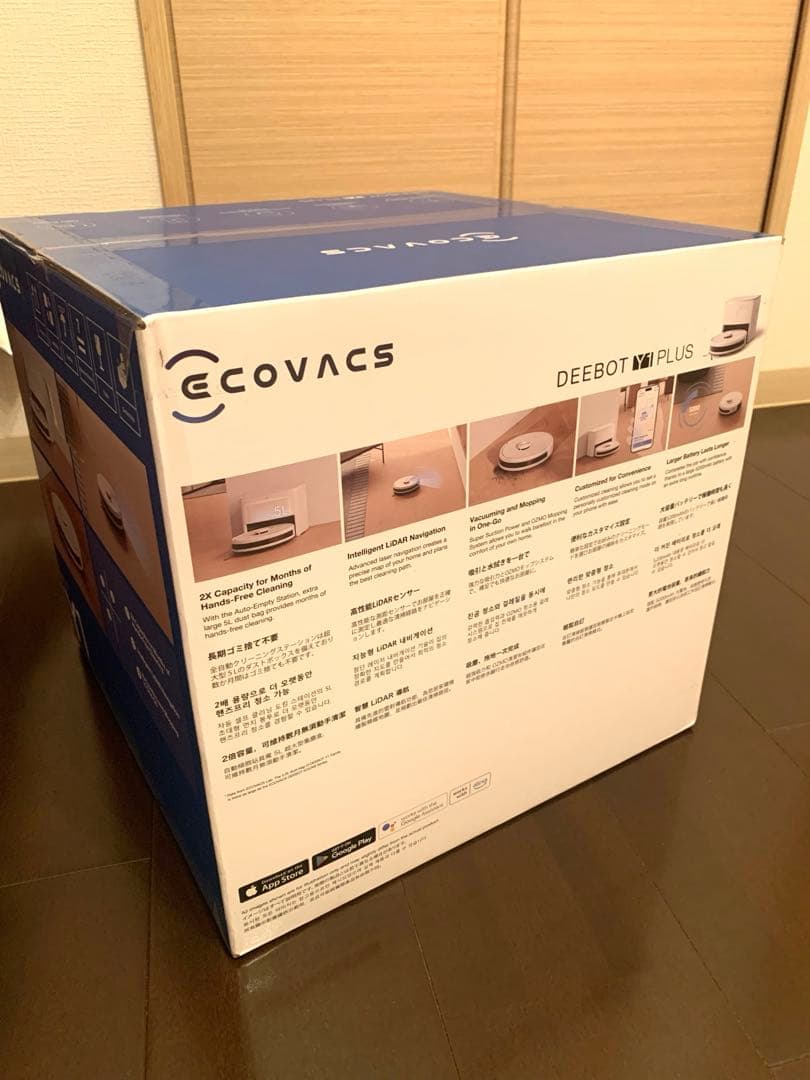 新品ECOVACS DEEBOT Y1 PLUS DLX32-12EE 掃除機