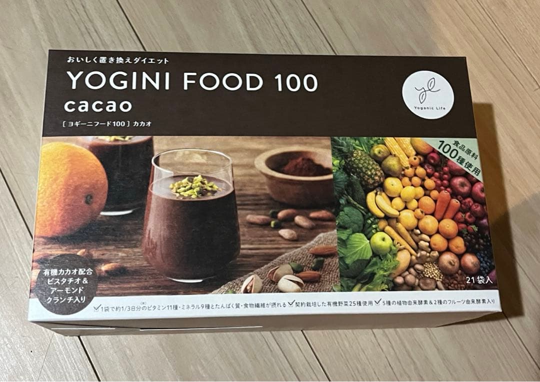 YOGINI FOOD 100 cacao 41g×21袋