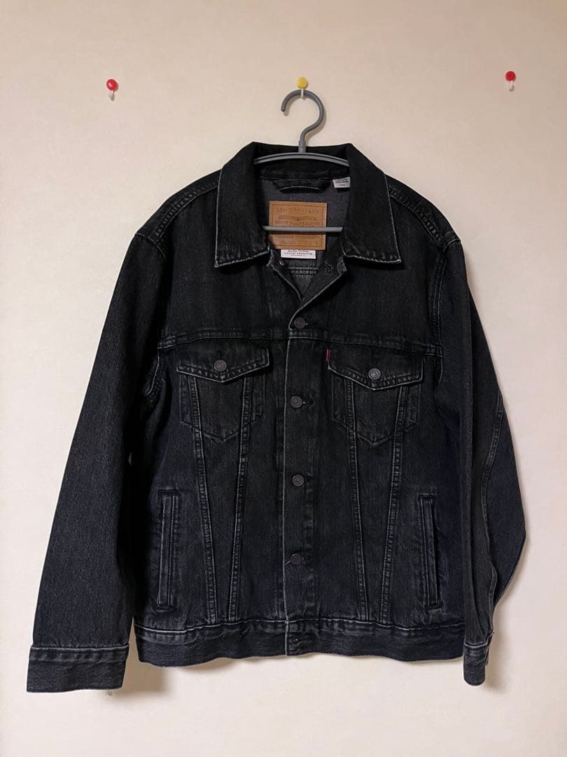 LEVI'S PREMIUM デニムジャケット S ブラック