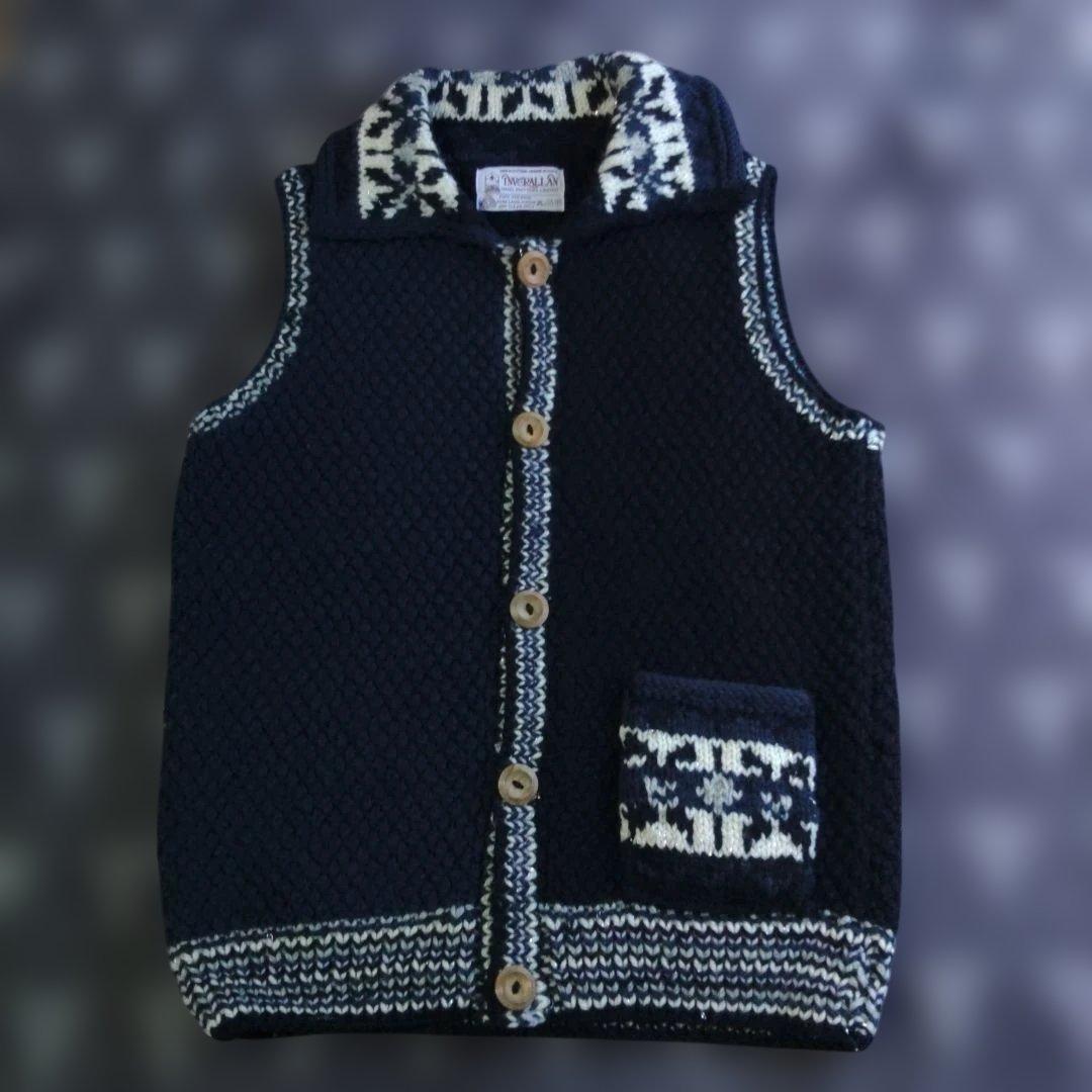 INVERALLAN インバーアラン　ウールベスト(Mサイズ相当)