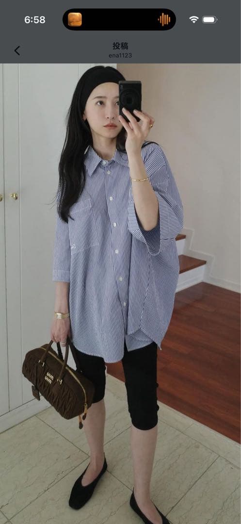 CLANE カプリパンツ