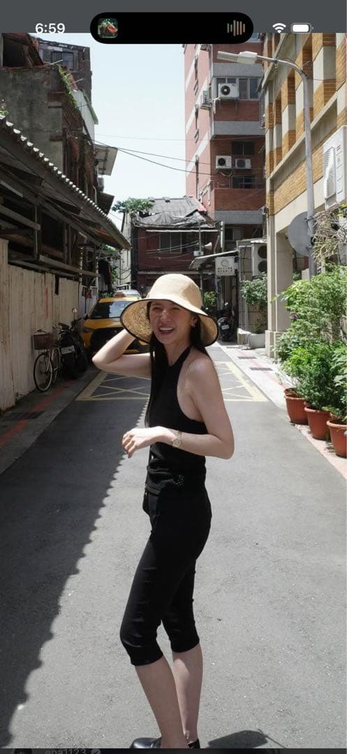 CLANE カプリパンツ