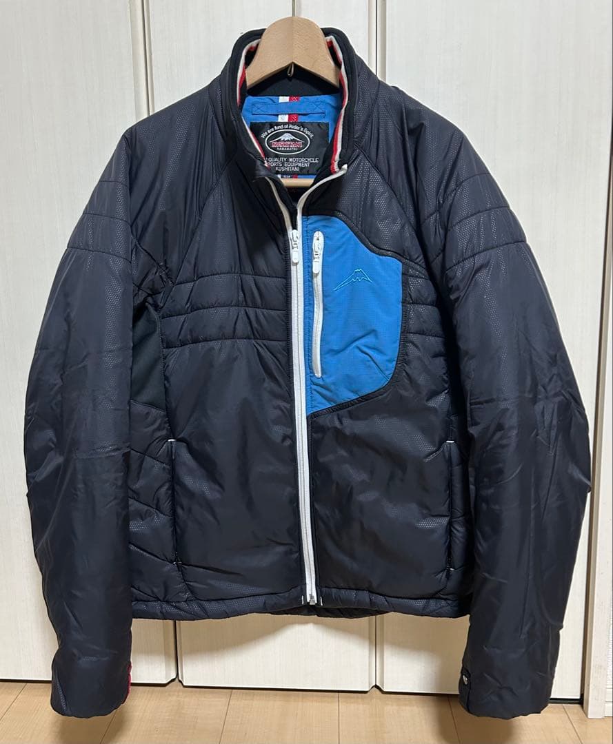 クシタニ　ウインタージャケット　インナーダウン　プロテクター付き　Lサイズ