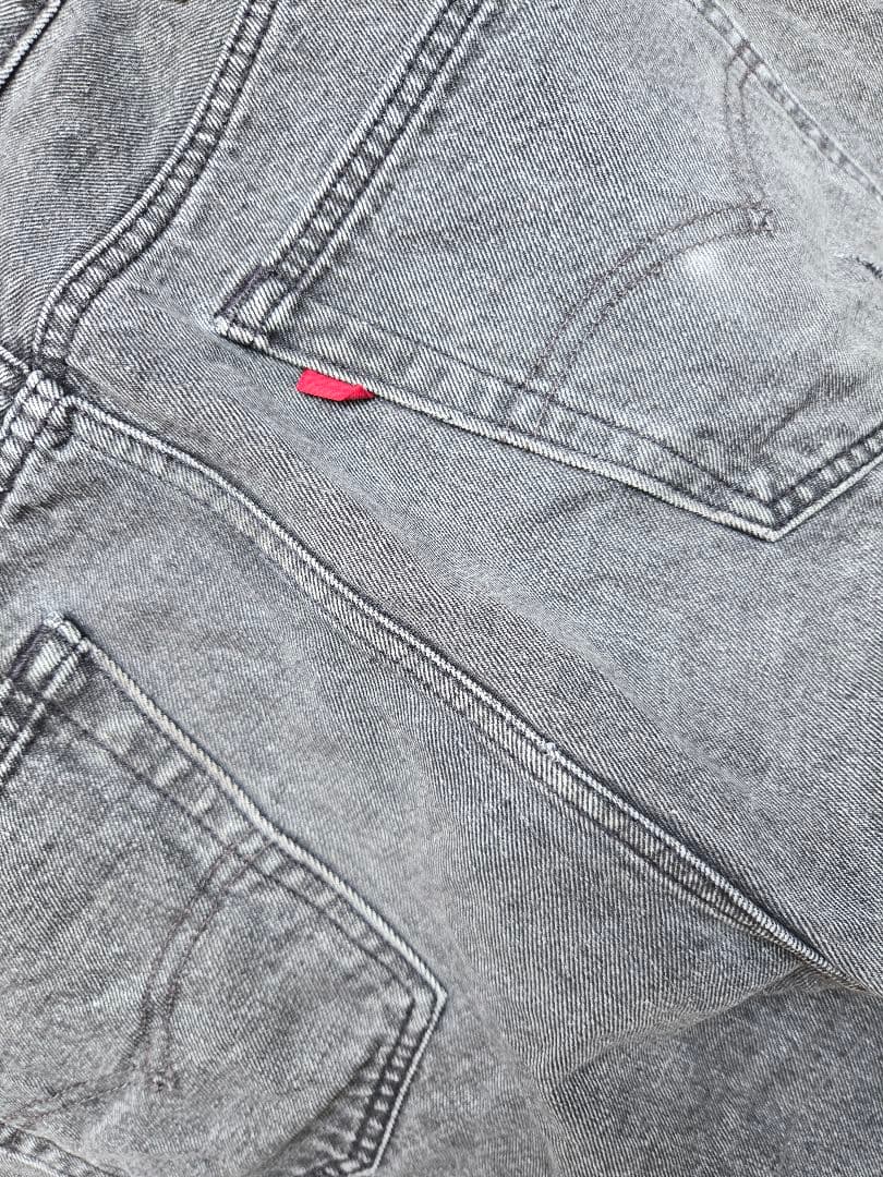 極美品 Levi's 501 ブラックデニム W36 墨黒 濃紺 現行 赤耳