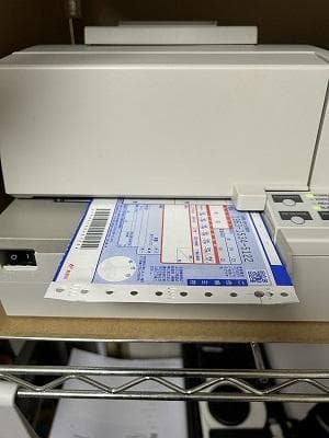 【お得！】EPSONレシートプリンター TM-5000Ⅱ　綺麗な商品です