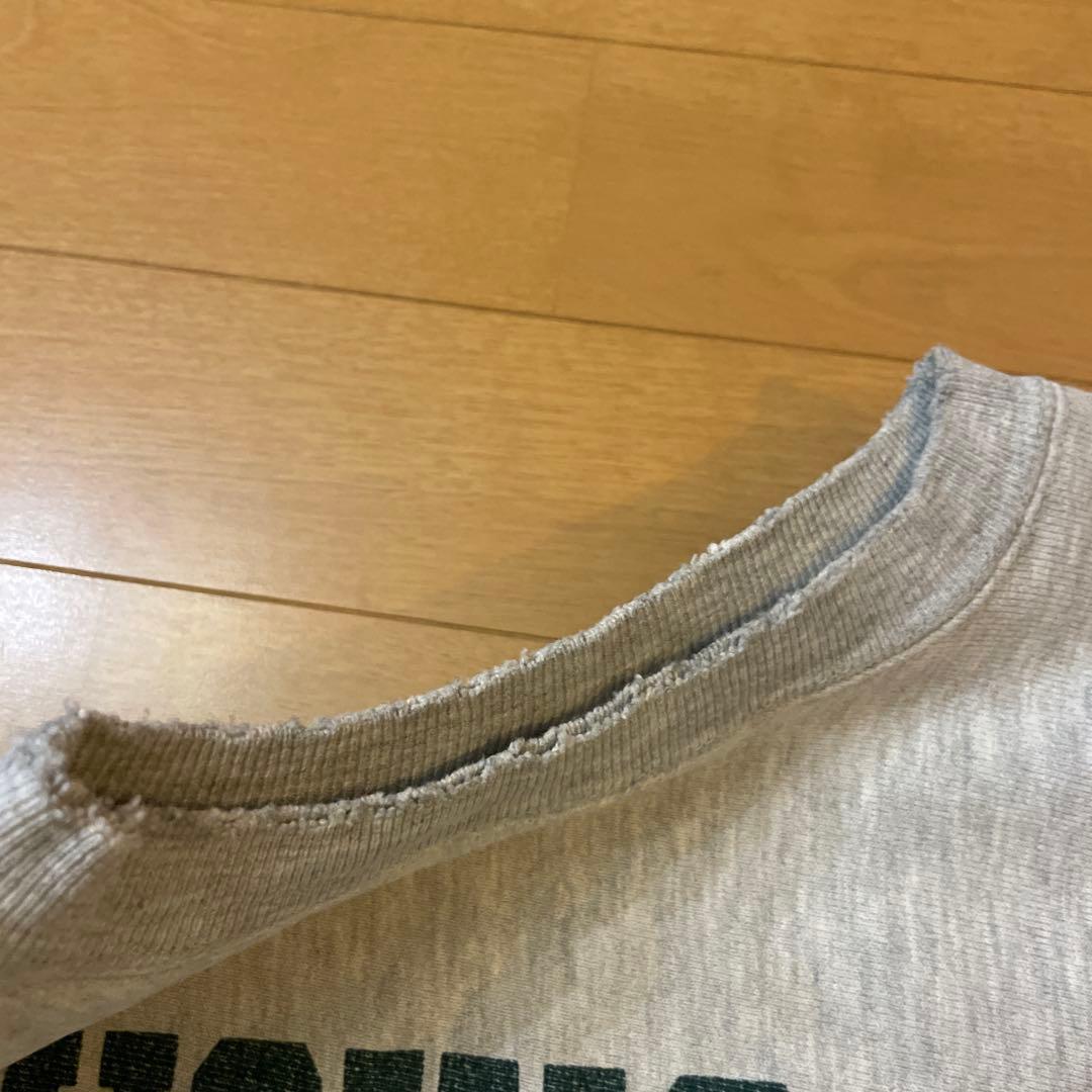 ま*る様 染み込み ミシガン チャンピオン リバースウィーブ スウェット ２トー