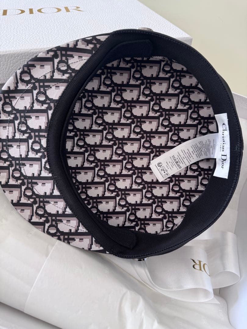 Dior⭐︎キャスケット 58 コットン
