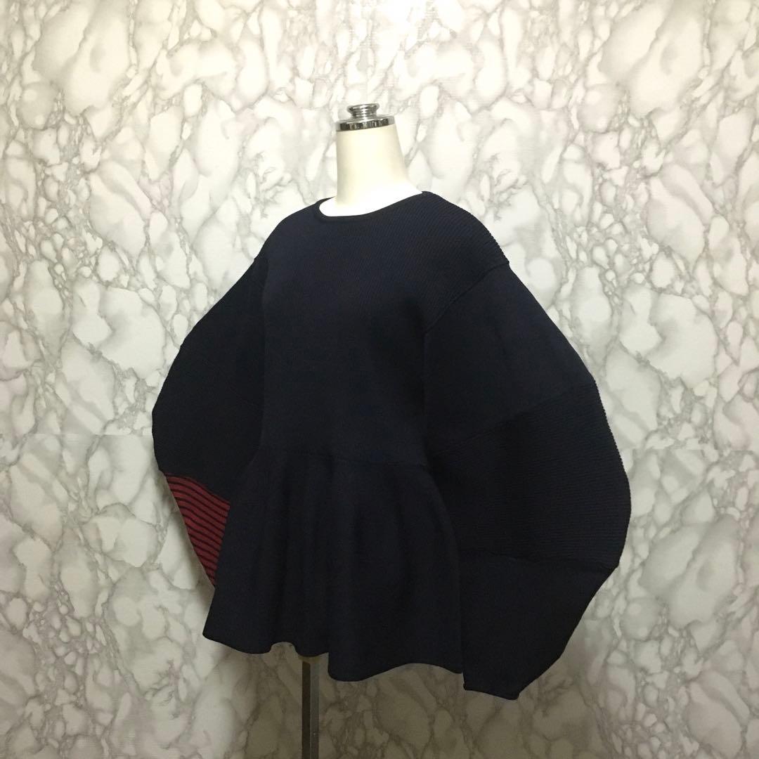 美品　HeRIN.CYE Color block flared tops