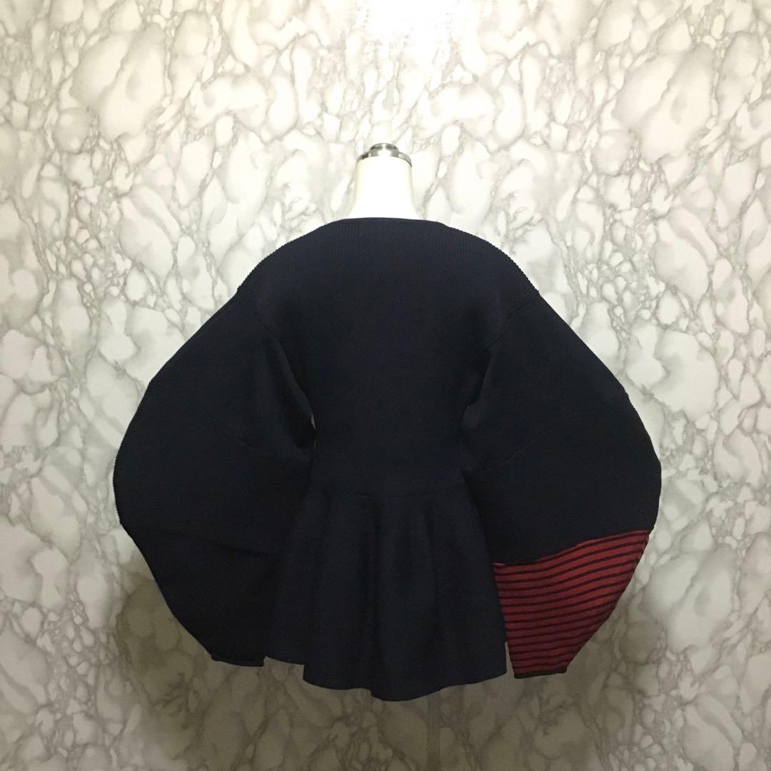 美品　HeRIN.CYE Color block flared tops