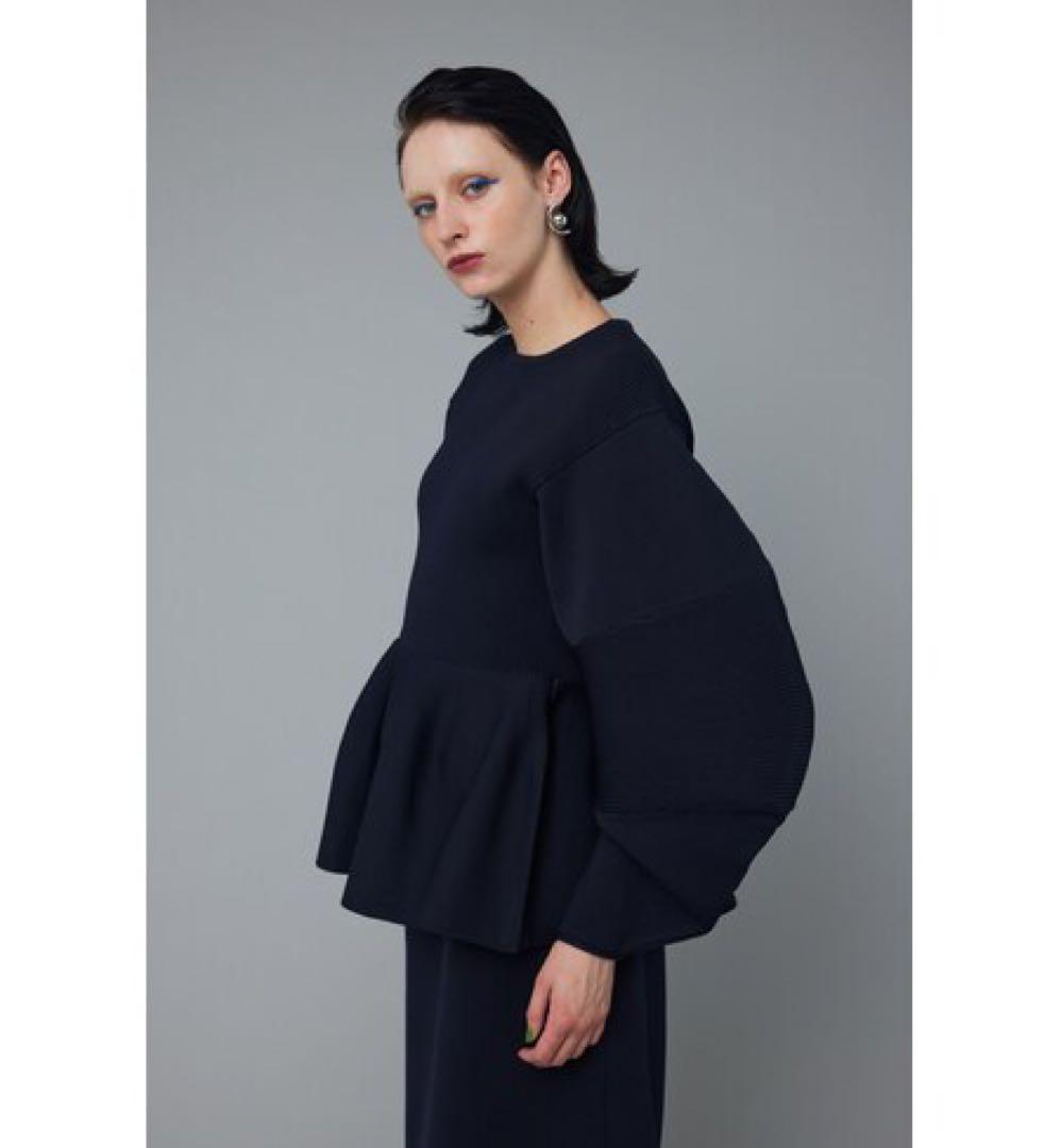 美品　HeRIN.CYE Color block flared tops