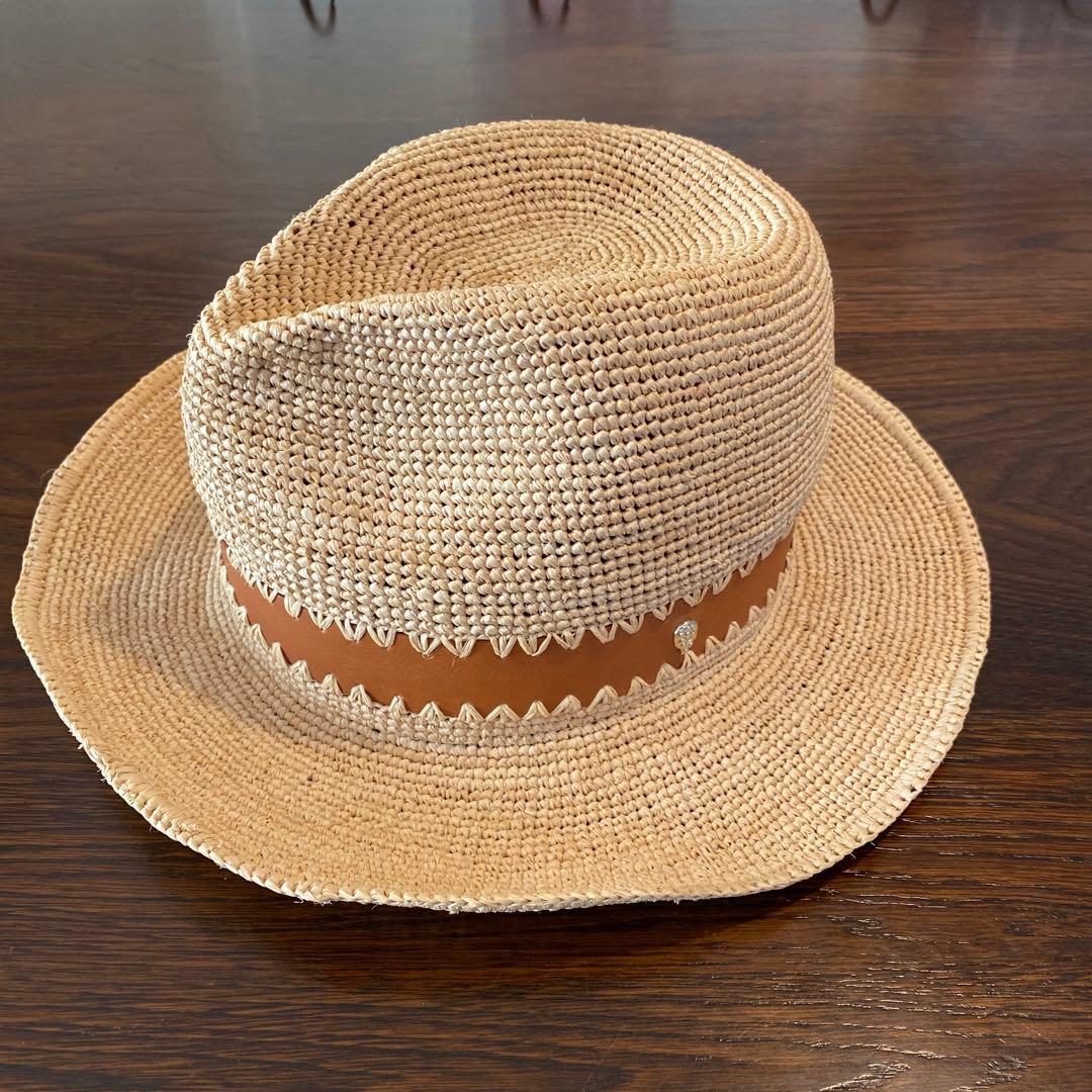 (美品)ヘレンカミンスキー ラフィア帽子