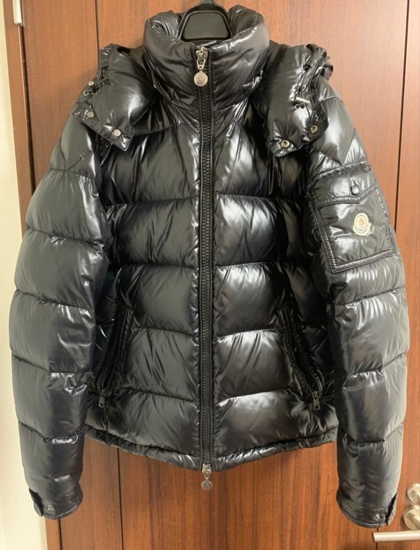 MONCLER MAYA モンクレール マヤ 黒 ダウンジャケット サイズ1