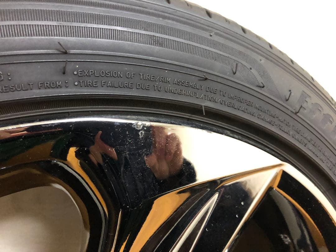 220系 クラウンRS 純正ホイール 18インチ スパッタリング