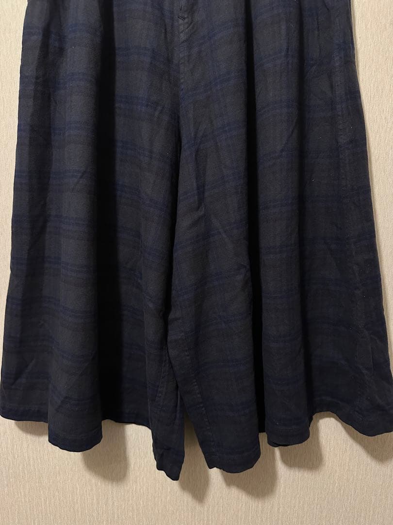 パンツ Yohji Yamamoto Wide Check Pants