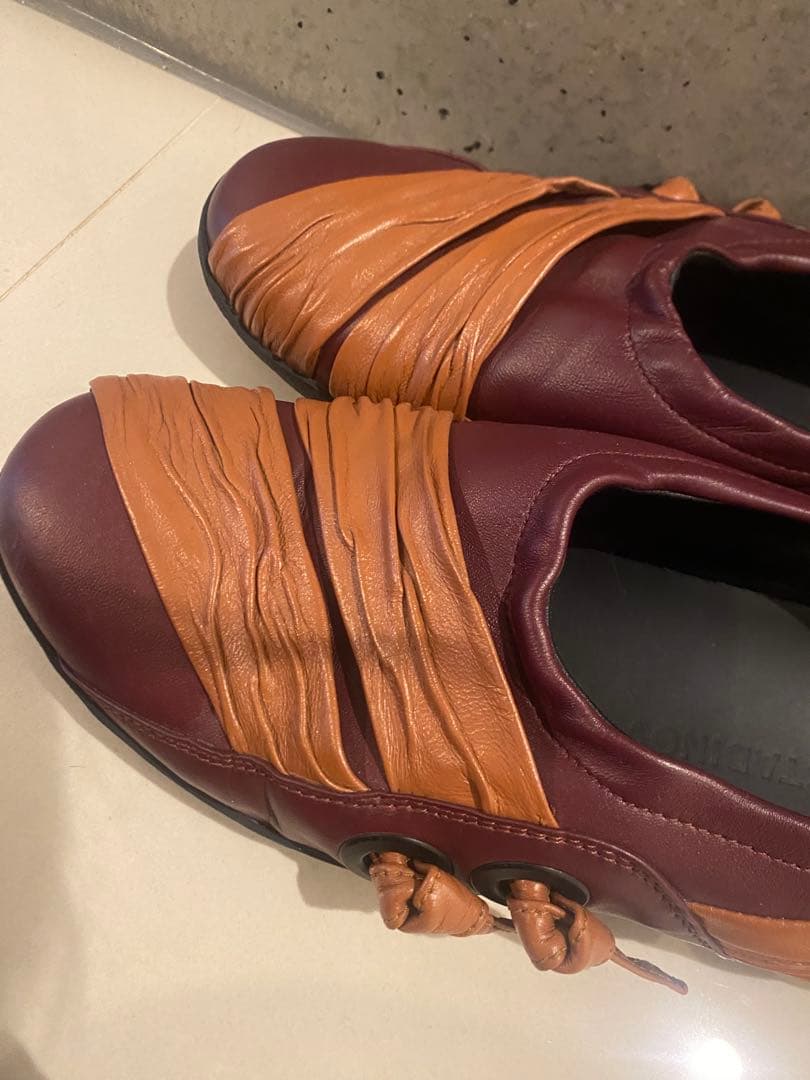 靴 Kiko Kostadinov RINO WRINKLED SLIP ON